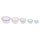 Nestable 5 Piece Container Set