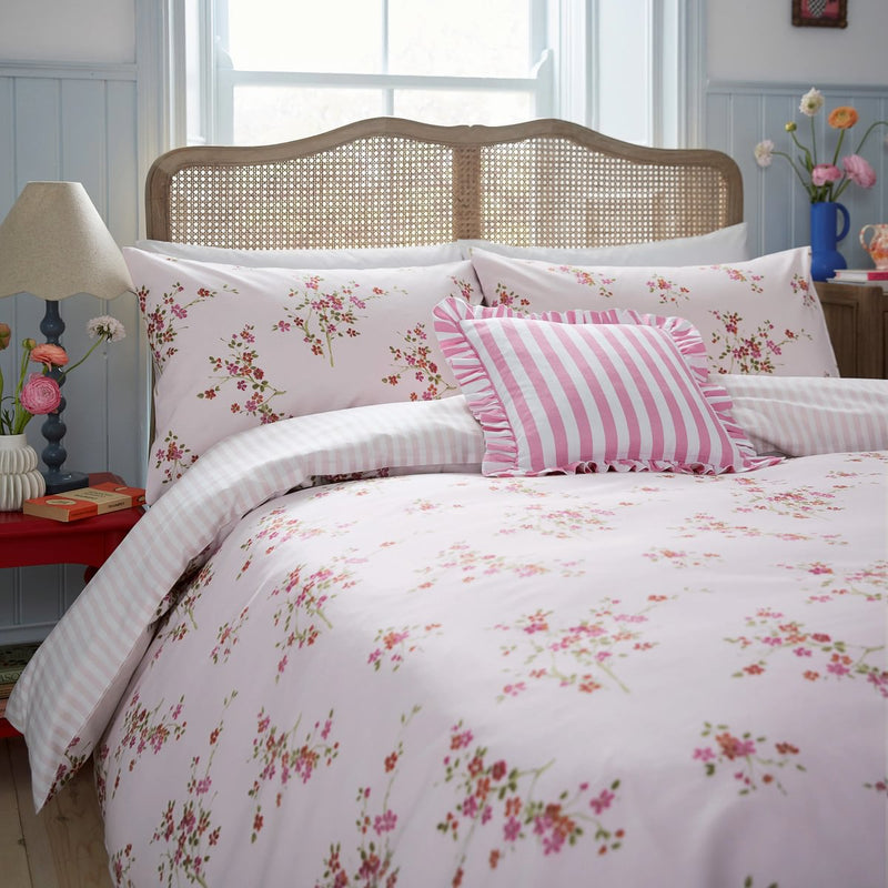 Blossom Duvet Cover Set - Pink