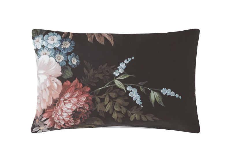 Hague Fleurs Duvet Cover Set - Black