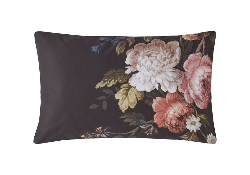 Hague Fleurs Duvet Cover Set - Black