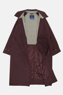 Harper Trench Coat - Damson
