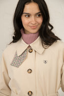 Harper Trench Coat - Stone