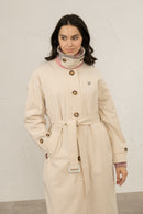 Harper Trench Coat - Stone