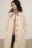 Harper Trench Coat - Stone