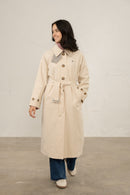 Harper Trench Coat - Stone