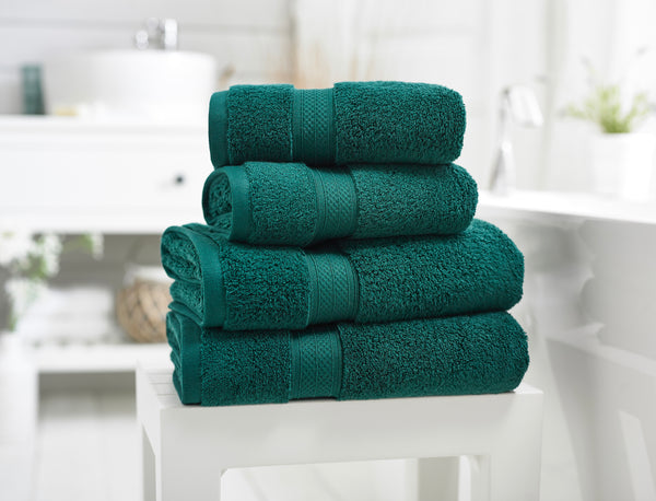 Hathaway Zero Twist Towel - Evergreen