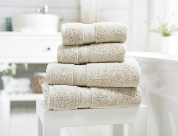 Hathaway Zero Twist Towel - Stone