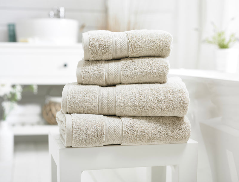 Hathaway Zero Twist Towel - Stone