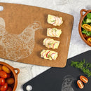 Slate Board 30x21cm - Hen