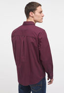 Clemens Gingham Shirt - Red Gingham Check