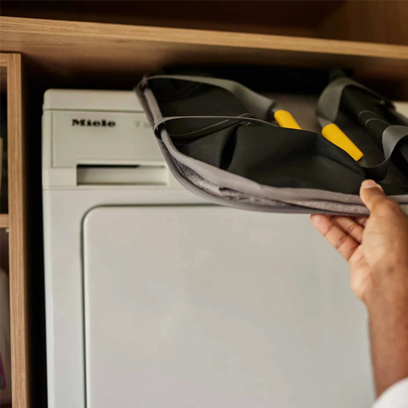 Hold-All Collapsible 35L Laundry Basket - Grey