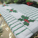 Poli-Dri Jacquard Holly Tea Towel