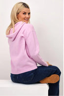 Hope Hoodie Zip Cardigan - Pink