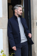 Huxley Coat - Navy