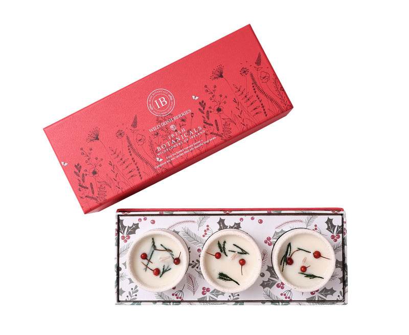 Wild Irish Berries Trio Candle Set