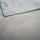 Pure Linen Celtic Damask Table Runner - 35X132CM