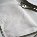 Pure Linen Celtic Damask Napkin Set of 4 - 50X50XM