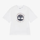 Front Print Jersey T-Shirt - White