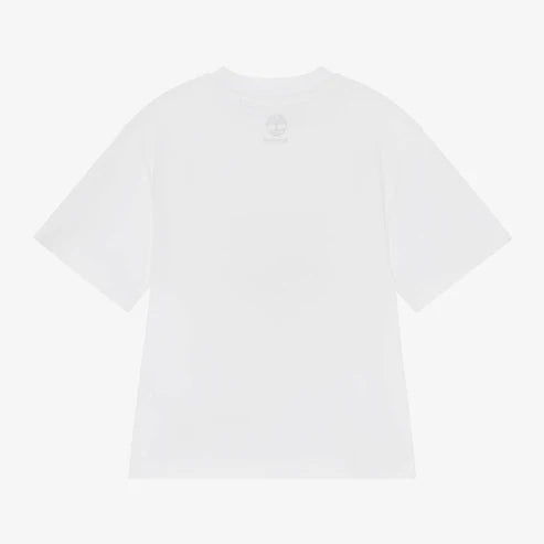 Front Print Jersey T-Shirt - White