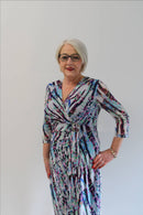 Printed Dress - Mint