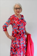 Dress &Bolero - Coral