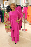 Blouse & Trouser - Fuchsia