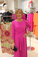 Blouse & Trouser - Fuchsia