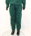 Scoil Ide Embroidered Jog Bottoms - Bottle Green