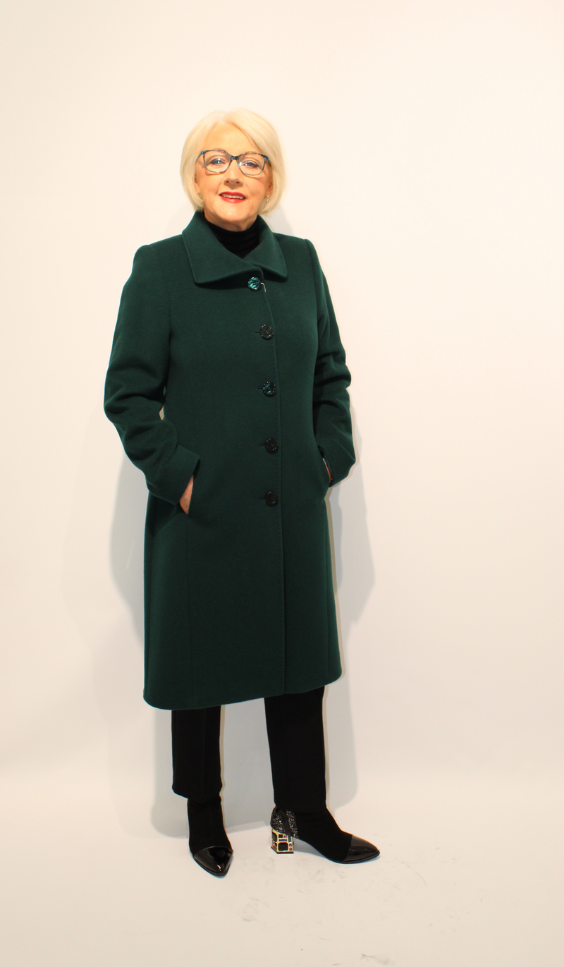 Revere Coat - Bottle Green