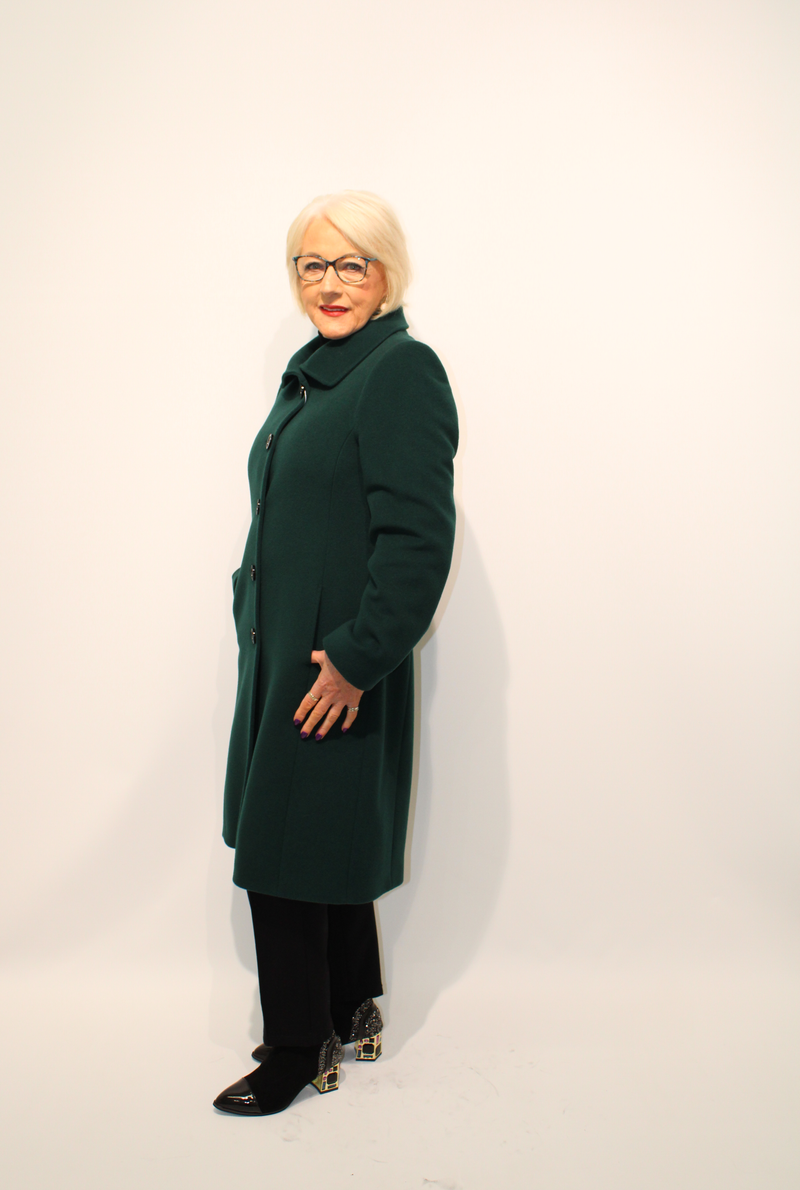 Revere Coat - Bottle Green