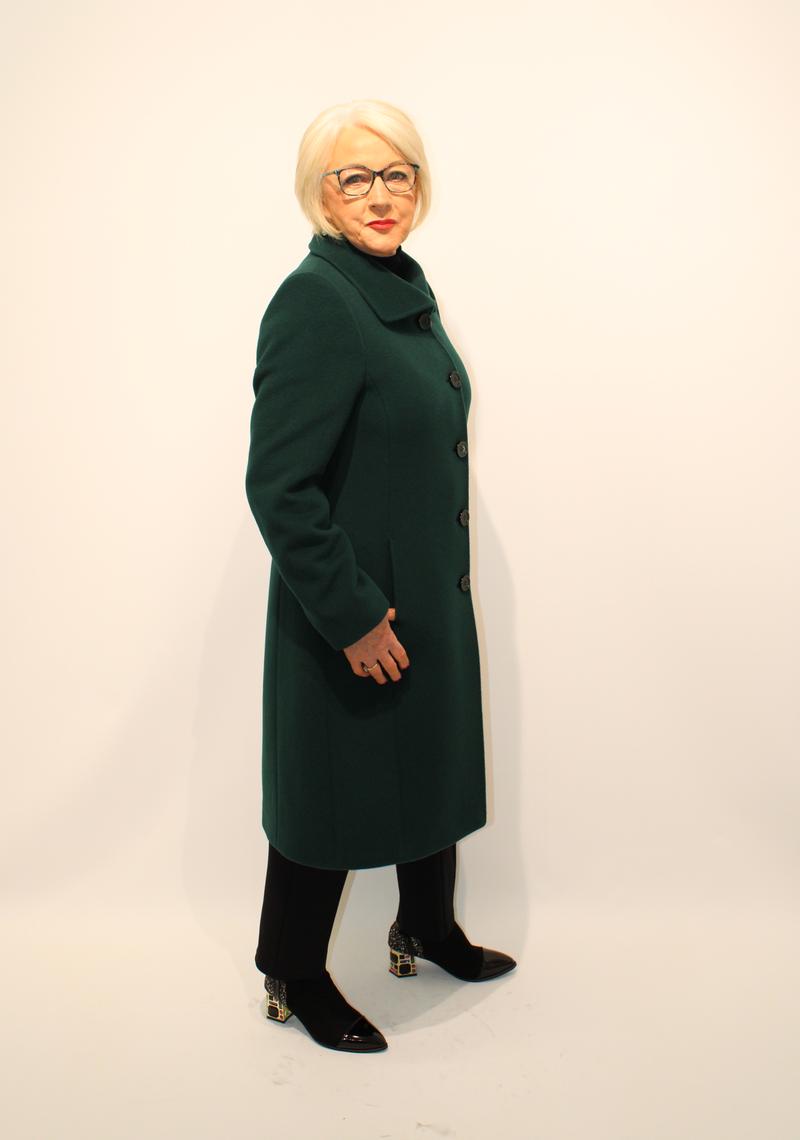 Revere Coat - Bottle Green