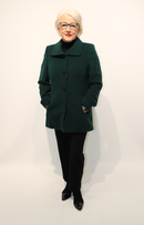 Short Coat - Bottle Green