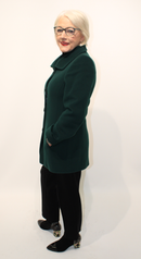 Short Coat - Bottle Green