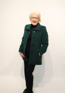 Short Coat - Bottle Green