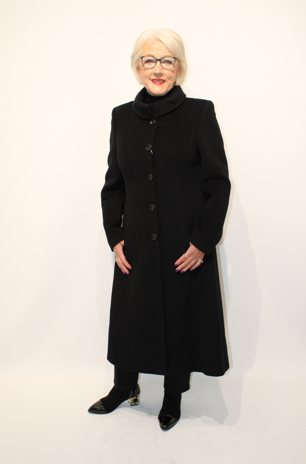 Wool Coat - Black