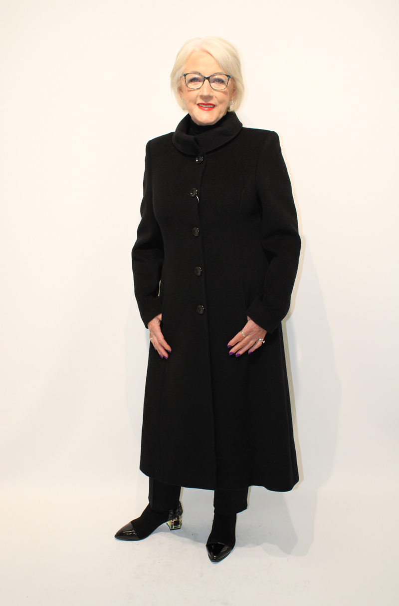Wool Coat - Black