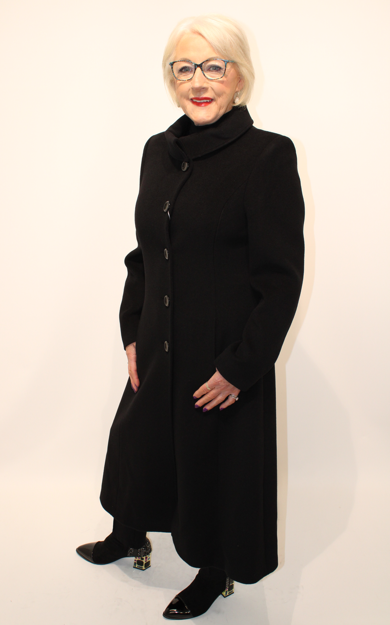 Wool Coat - Black