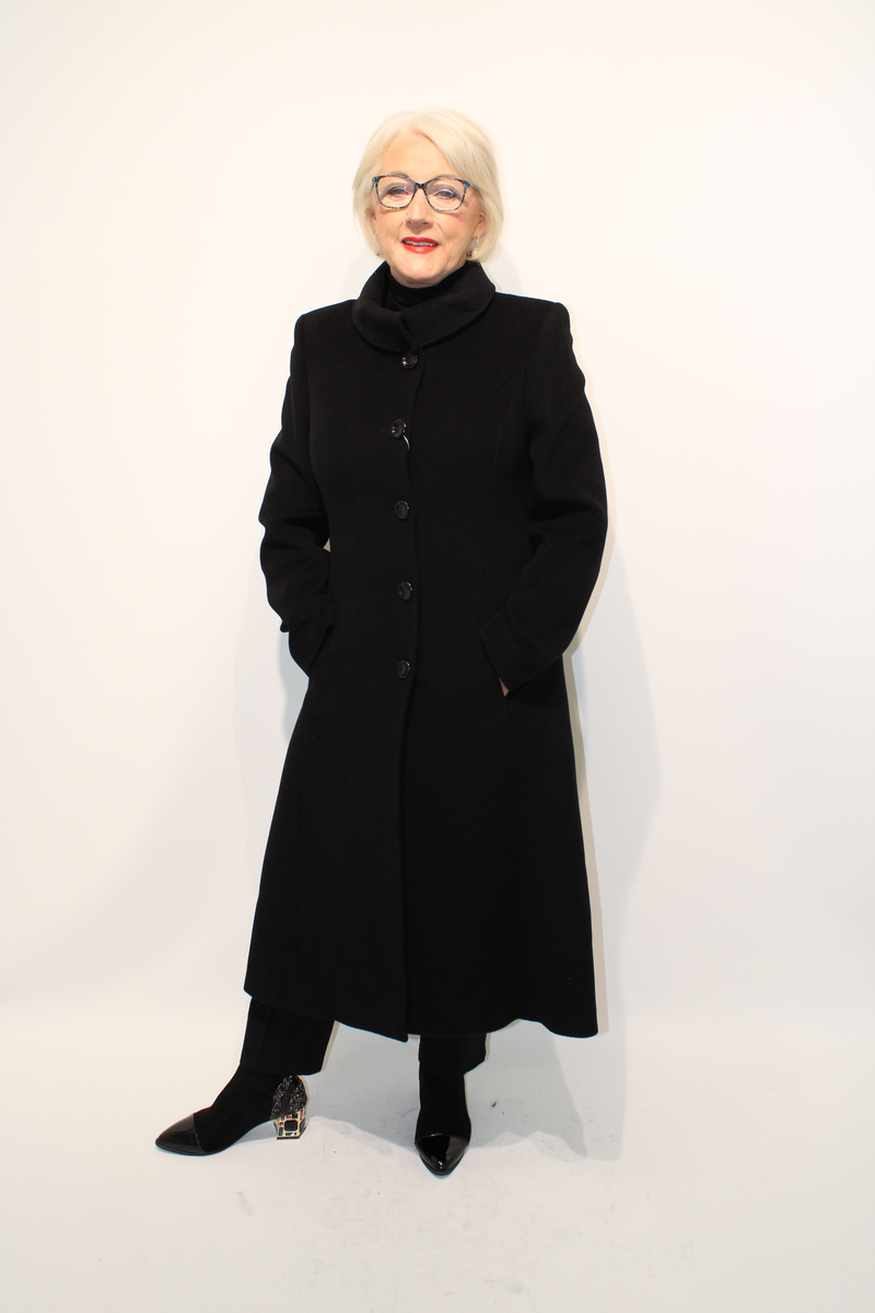 Wool Coat - Black