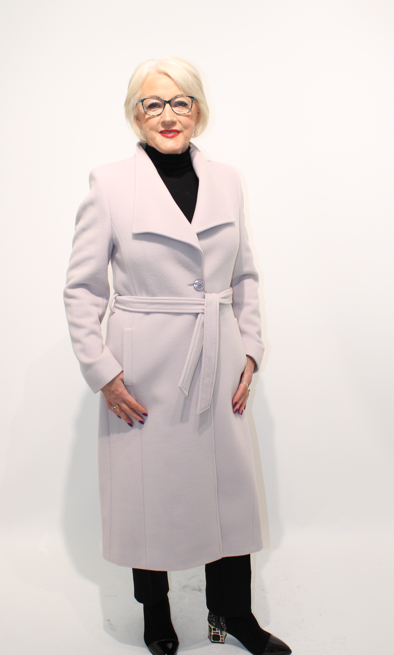 Belted Coat - Mushroom