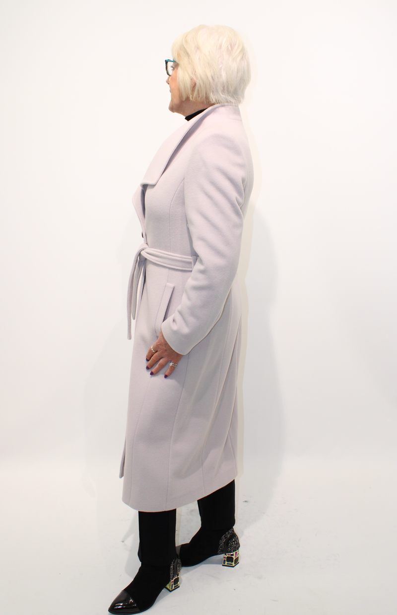 Belted Coat - Mushroom