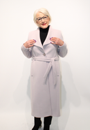 Belted Coat - Mushroom