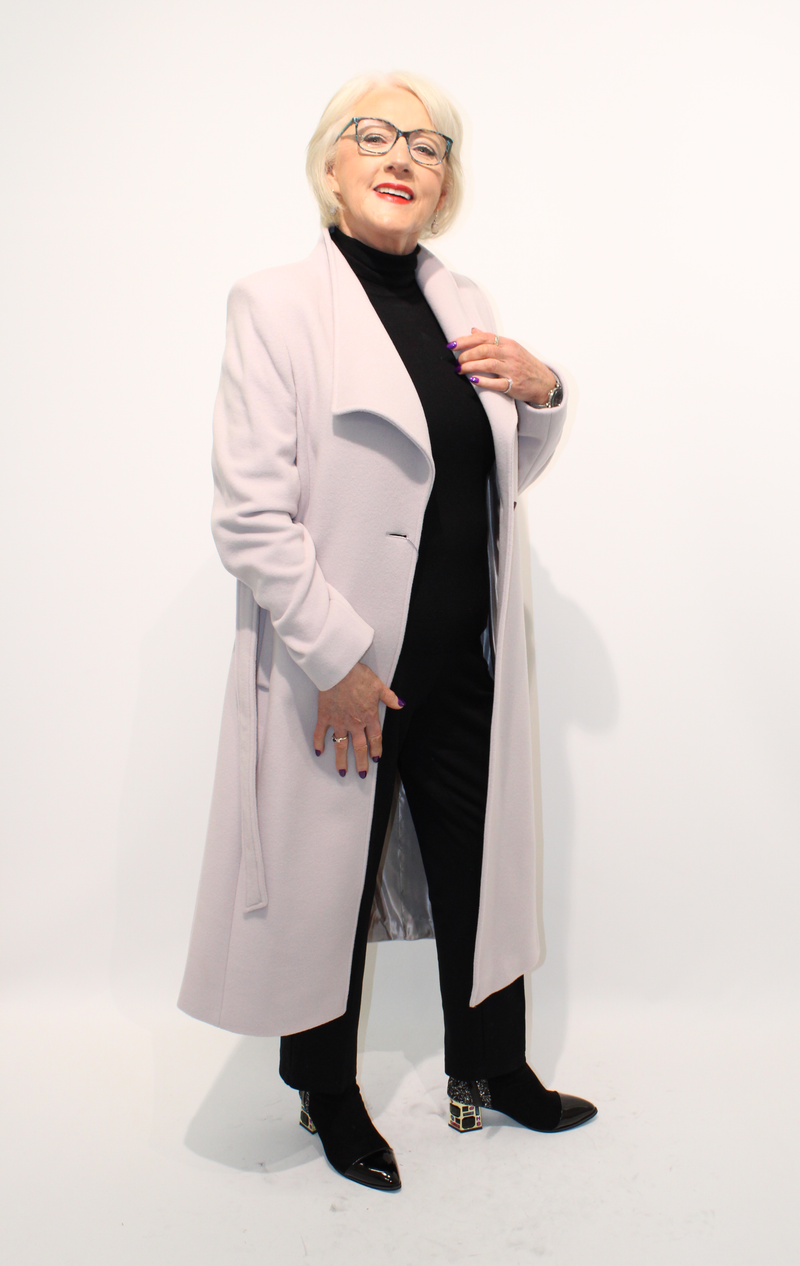 Belted Coat - Mushroom