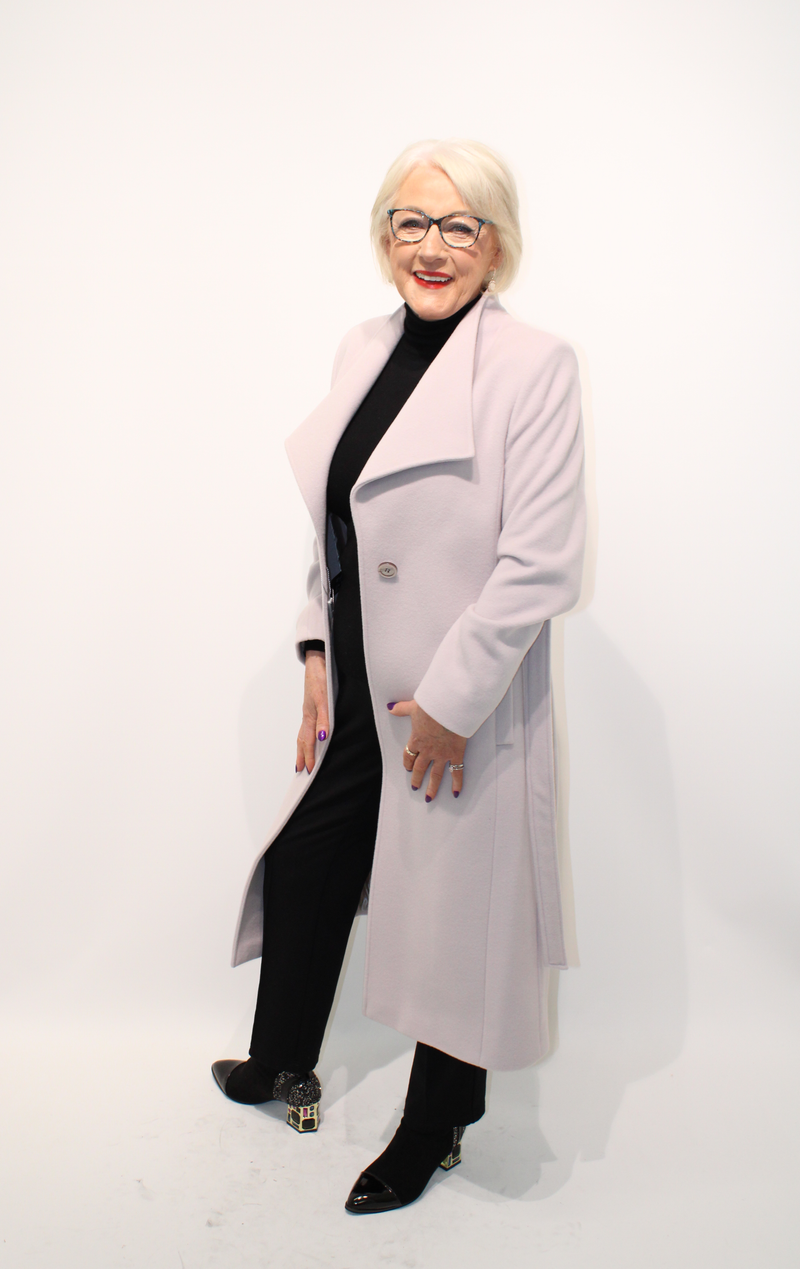 Belted Coat - Mushroom