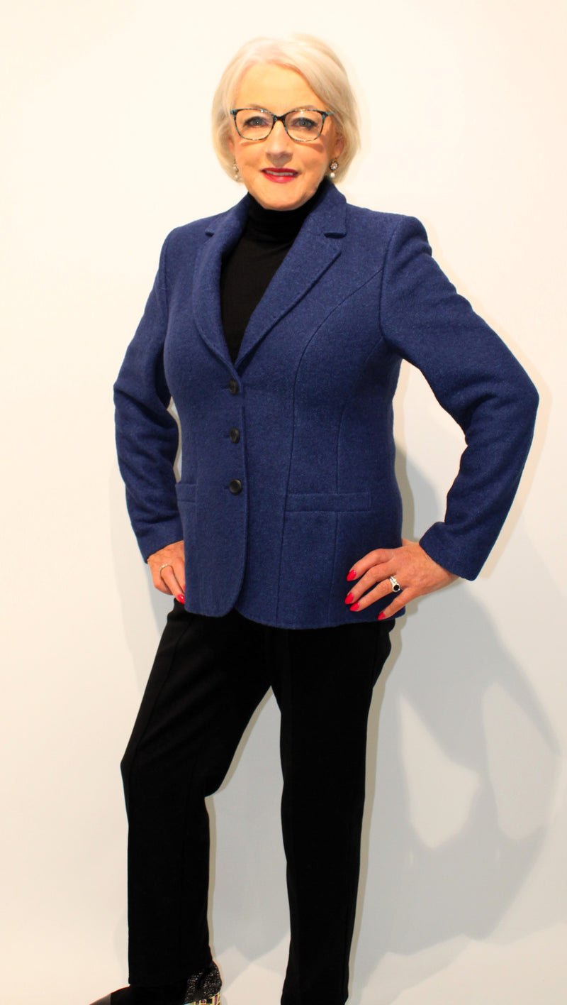 Wool Blazer - Royal