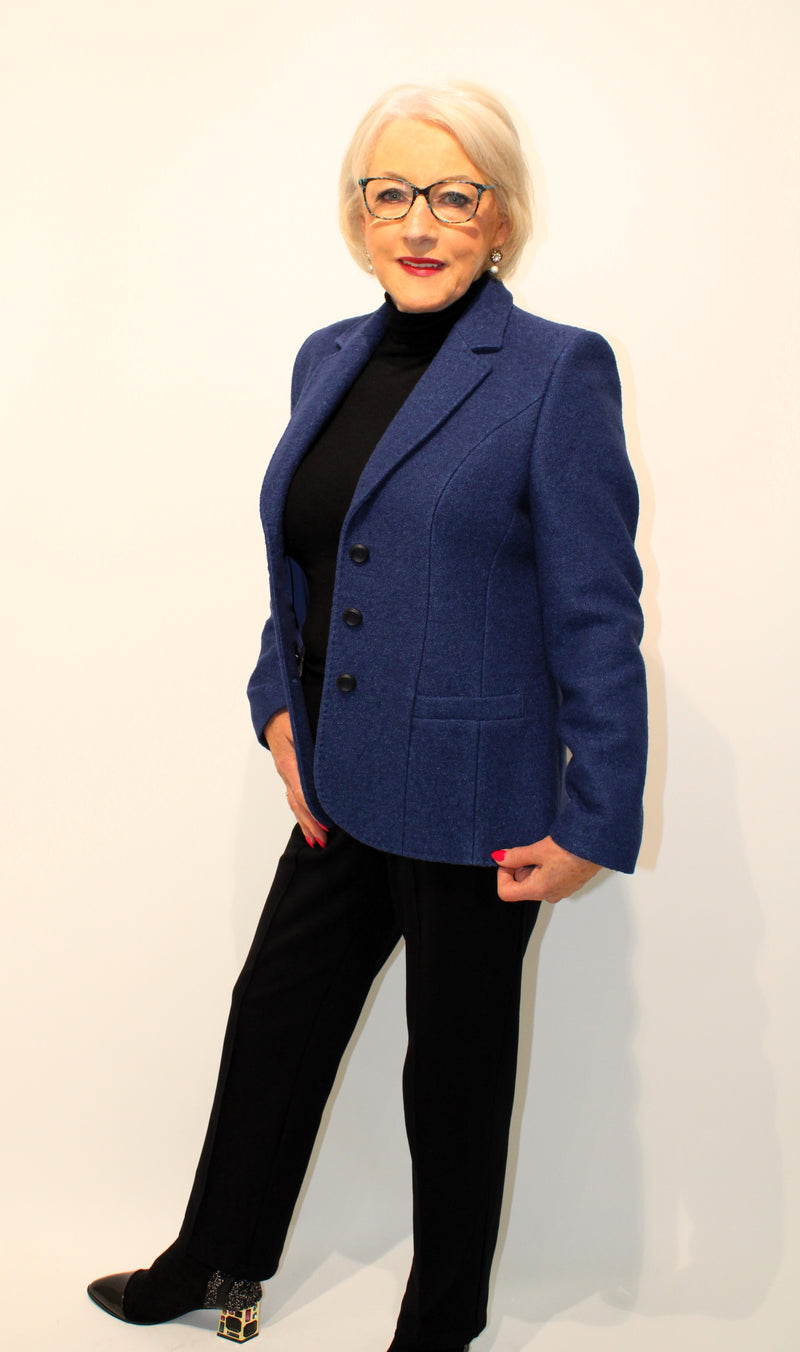Wool Blazer - Royal