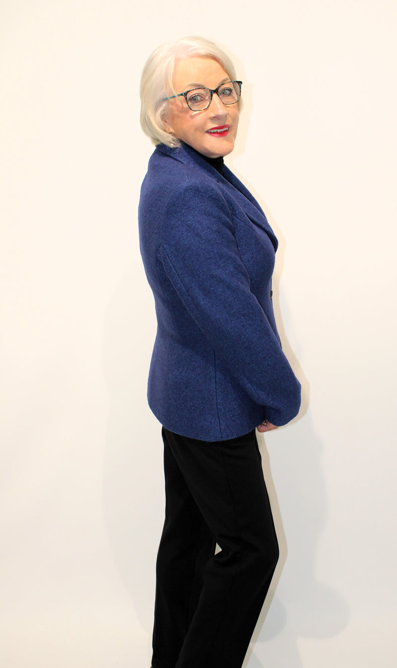 Wool Blazer - Royal