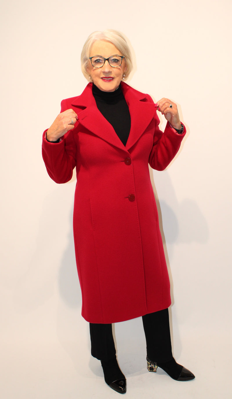 Long Coat - Red