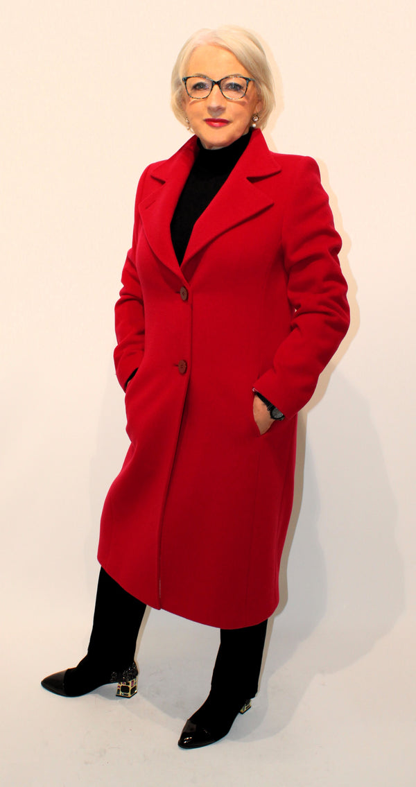 Long Coat - Red