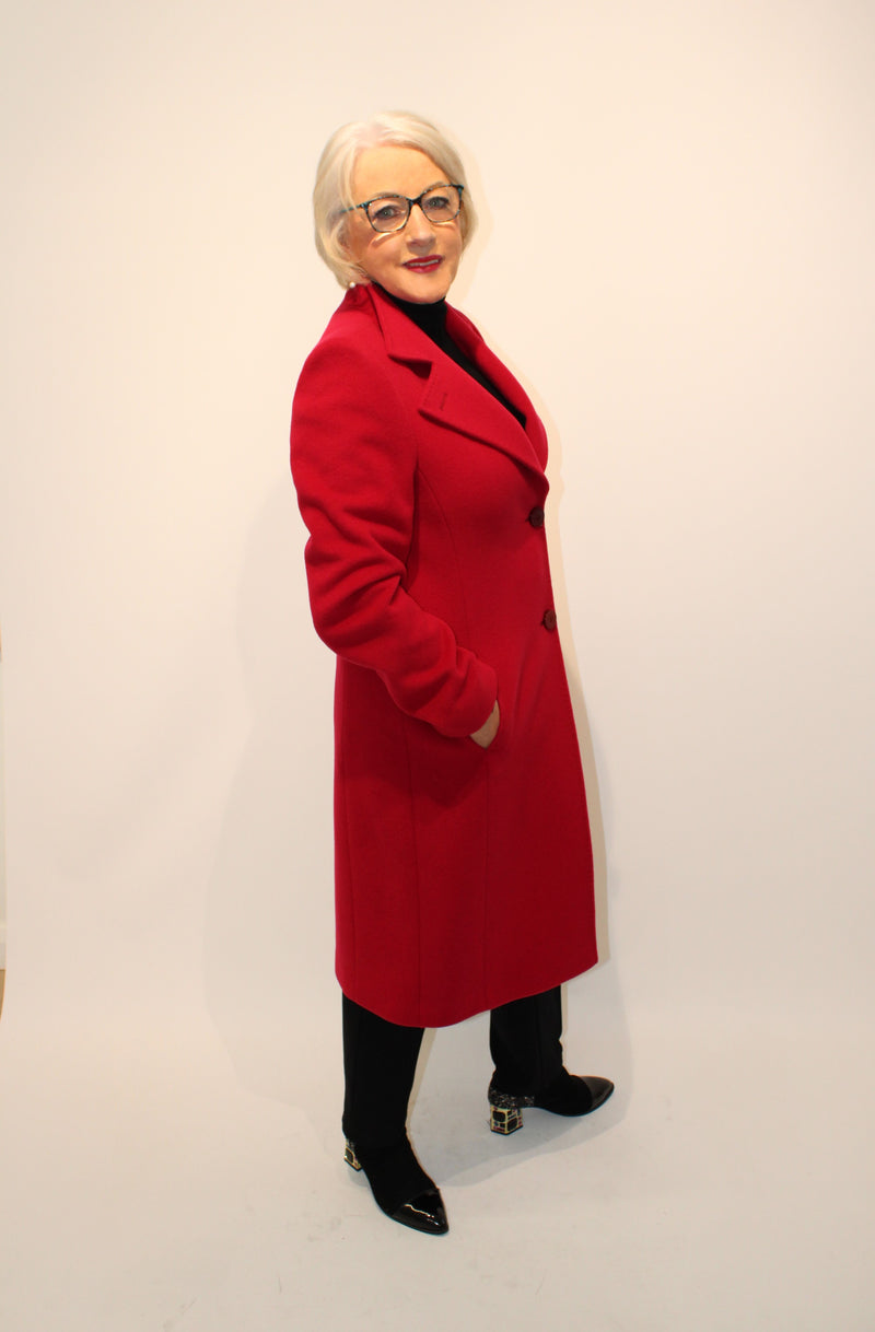 Long Coat - Red