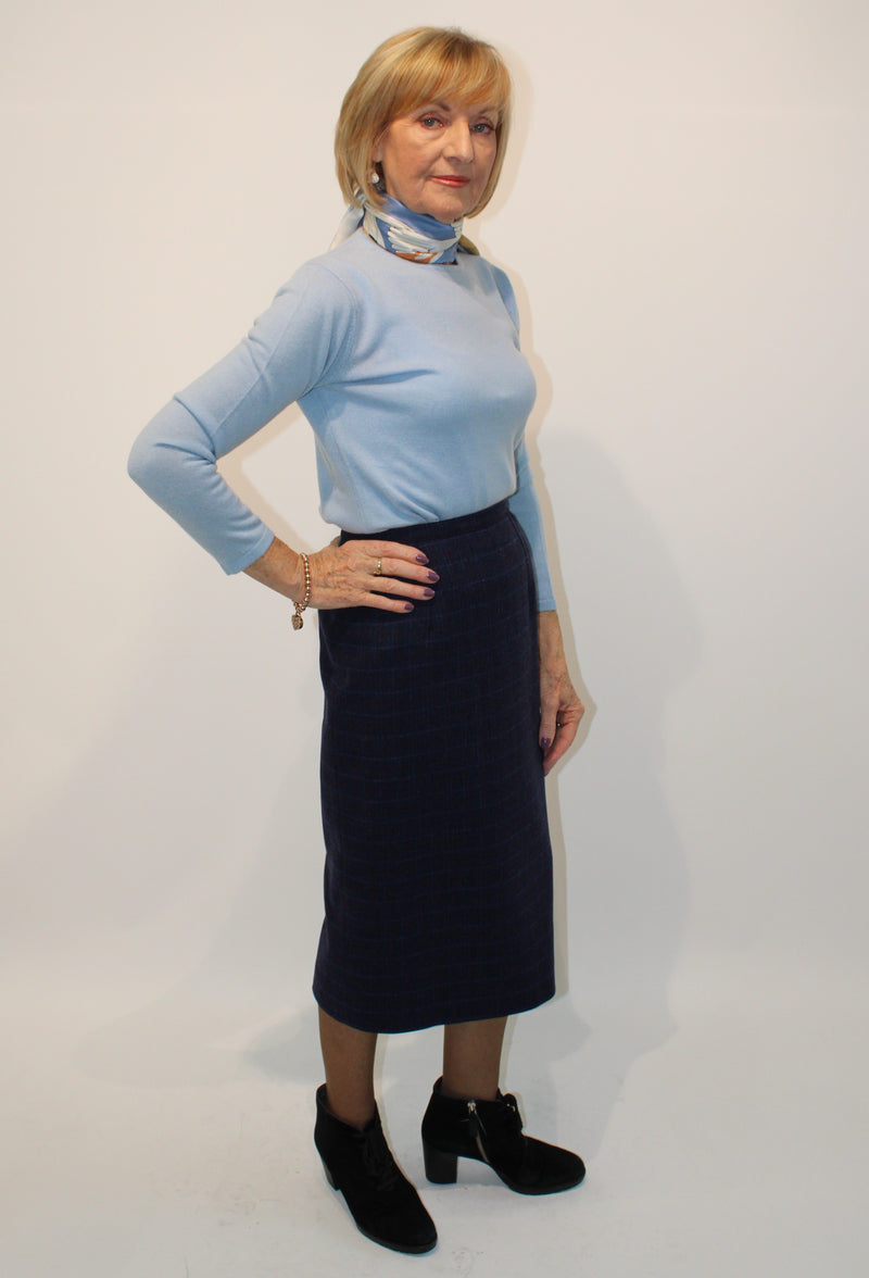 Skirt - Purple Check